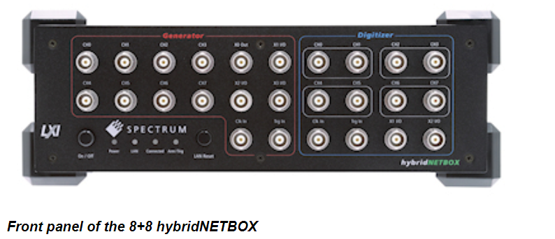 Spectrum仪器推出hybridNETBOX，集多通道AWG与数字化仪于一体